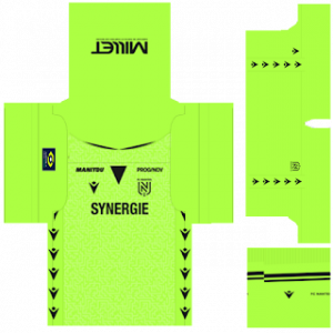 FC Nantes Goalkeeper Home Kit 2023