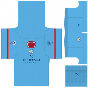 Manchester City Home Kit (Blue Shorts) 2023