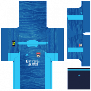 Olympique Lyonnais Goalkeeper Home Kit 2023