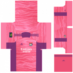 Olympique Lyonnais Goalkeeper Third Kit 2023