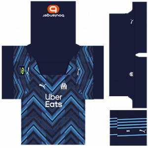 Olympique Marseille Away Kit 2023