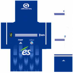 RC Strasbourg Alsace Pro League Soccer Kits 2023