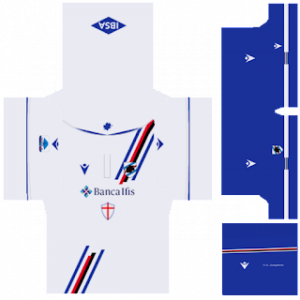 Sampdoria Away Kit 2023