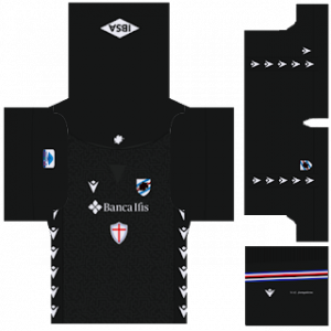 Sampdoria GK Home Kit 2023