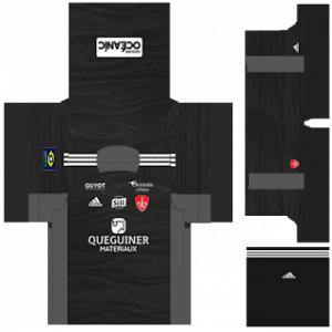 Stade Brestois Goalkeeper Third Kit 2023