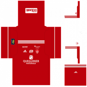 Stade Brestois Pro League Soccer Kits 2023