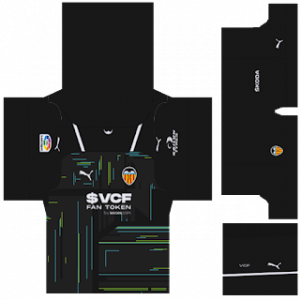 Valencia CF GK Away Kit 2023