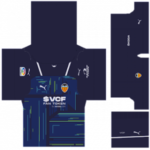 Valencia CF GK Home Kit 2023