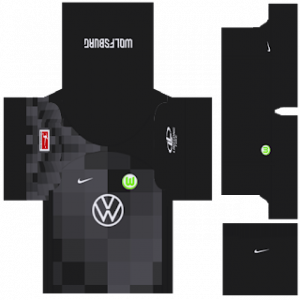 VfL Wolfsburg GK Third Kit 2023