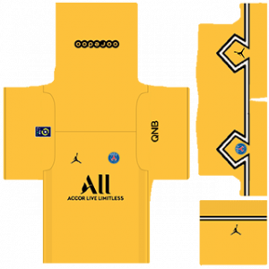 Paris Saint-Germain GK Home Kit 2023
