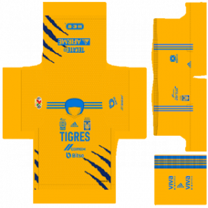 Tigres UANL Pro League Soccer Kits 2023