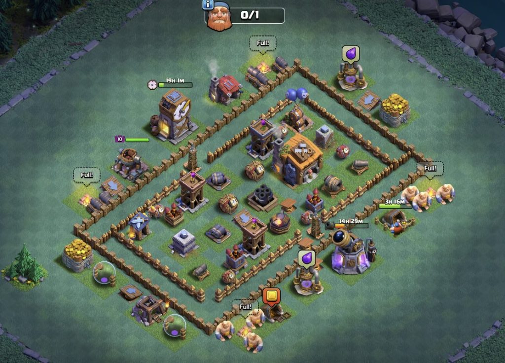 Clash of Clans Best bh7 Base 2023