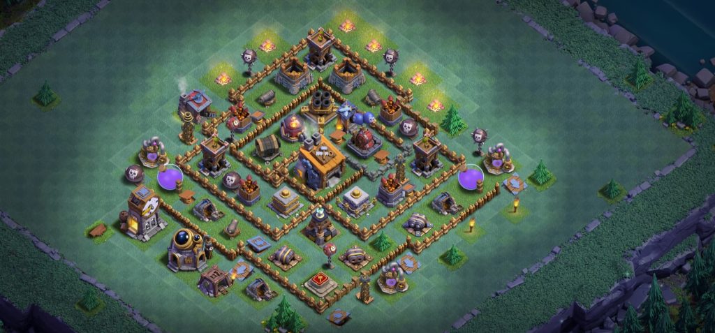 Clash of Clans Best bh8 Base 2023