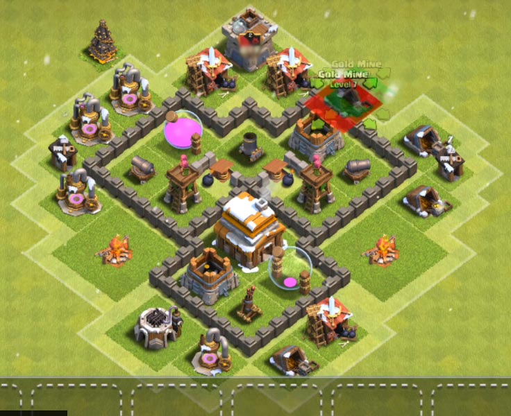 best th4 base for air attack