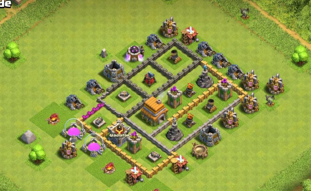 best th6 war base with copy link