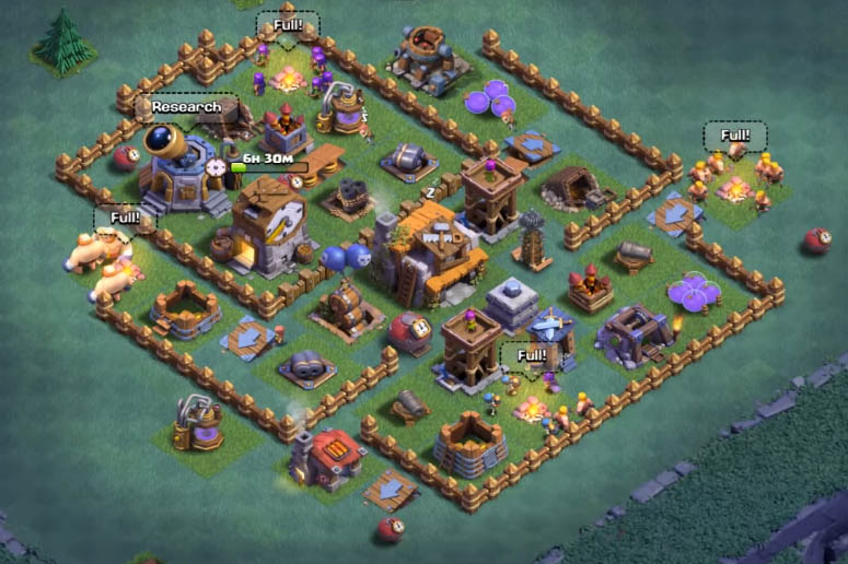 builder hall 5 strong base
