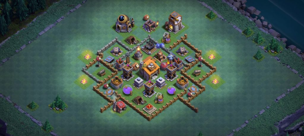 builder hall 6 base undefeated