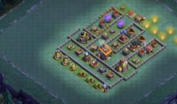 builder hall 8 base clash of clans