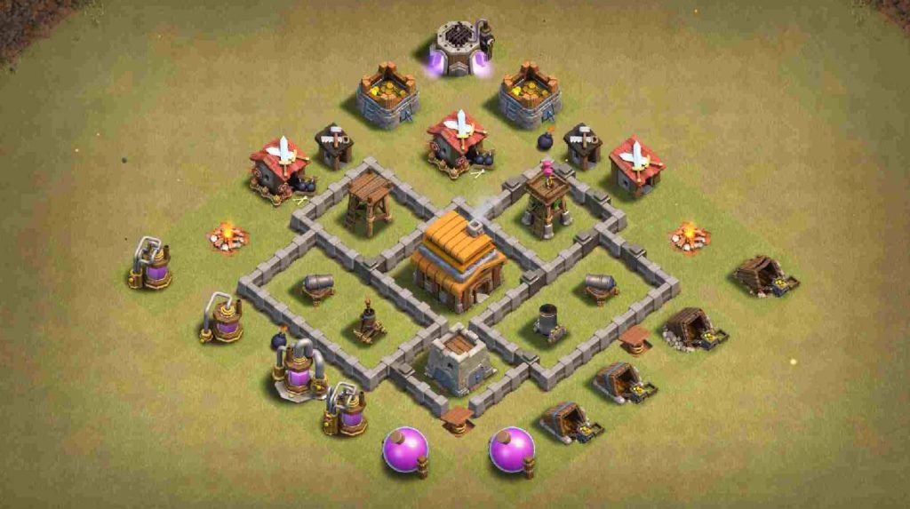 centralized town hall 4 trophy design link