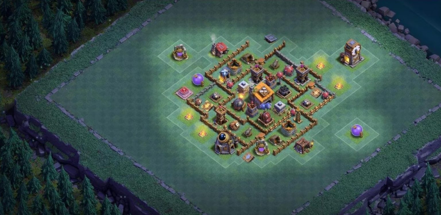 clash of clans anti 6 stars design bh6