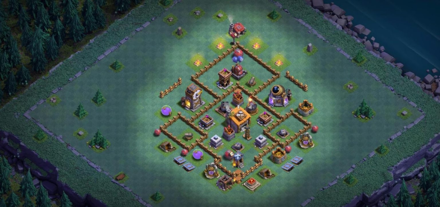 clash of clans anti everything layout link level 6