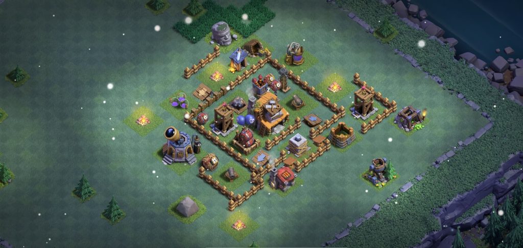 clash of clans bh4 base anti everything