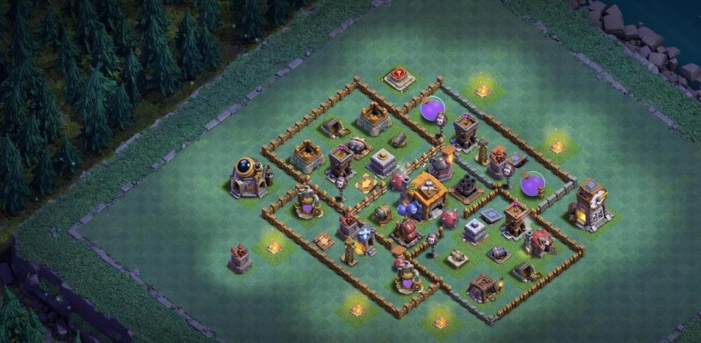 clash of clans bh7 base anti everything