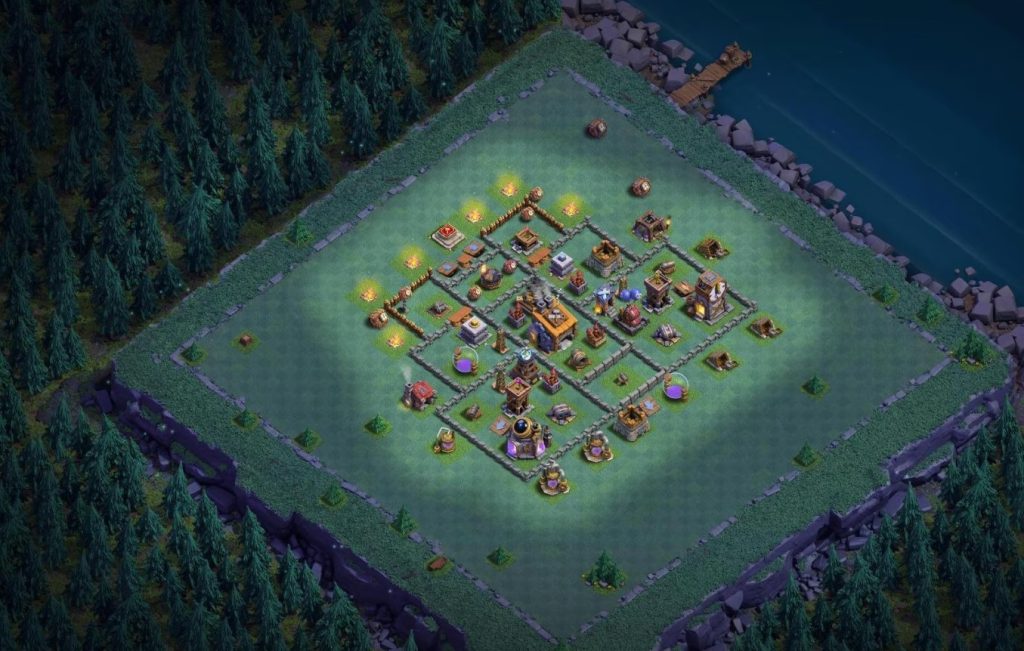 clash of clans bh8 base anti everything
