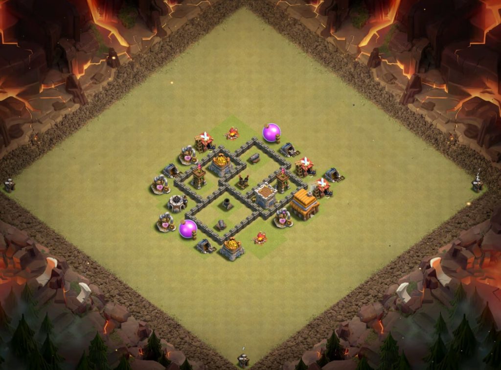 excellent town hall 4 layout link