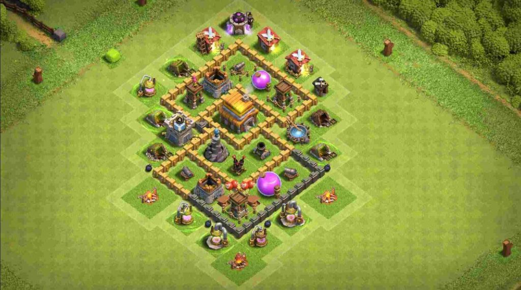 exceptional town hall 5 war layout link