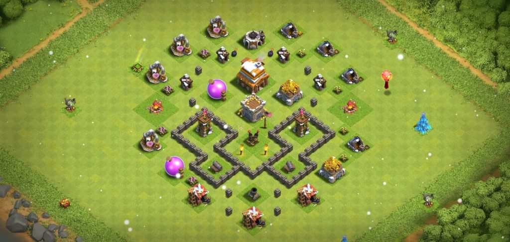 spread out th4 base attack strategy