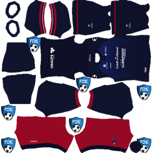 Clermont Foot kit dls 2023 away