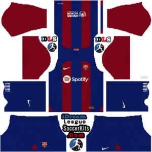 FC Barcelona dls kit 2024 home (temp)