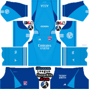 Olympique Lyonnais dls kit 2024 gk away (temp1)