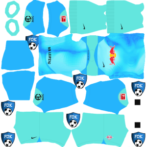 RB Leipzig kit dls 2023 gk home