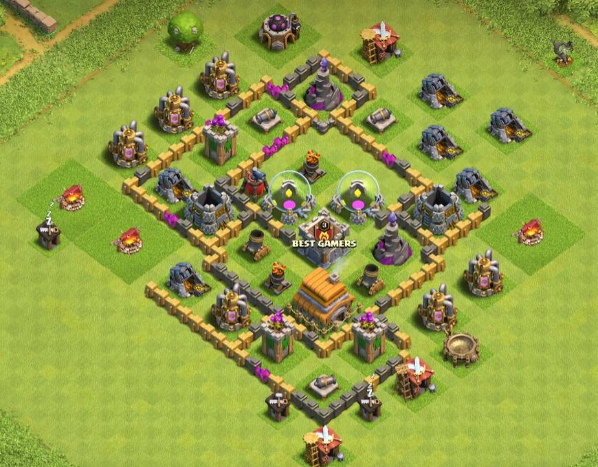 best town hall 6 farming base 2023