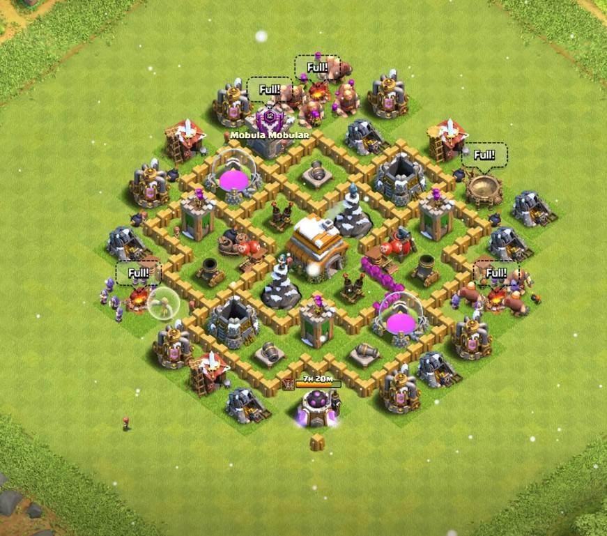 best town hall 6 farming base