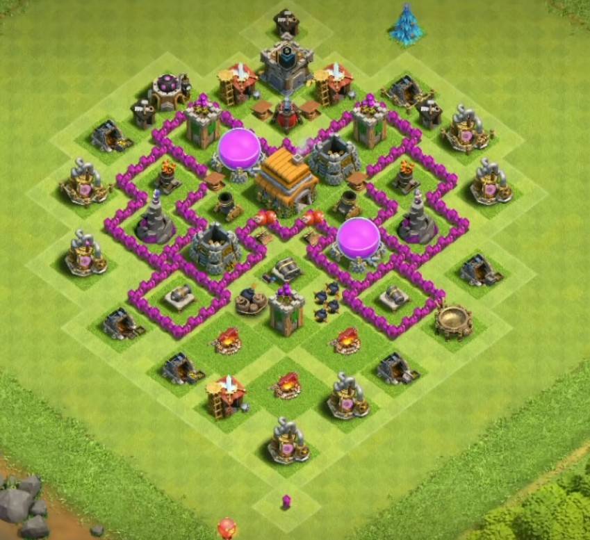 best town hall 6 farming map copy link