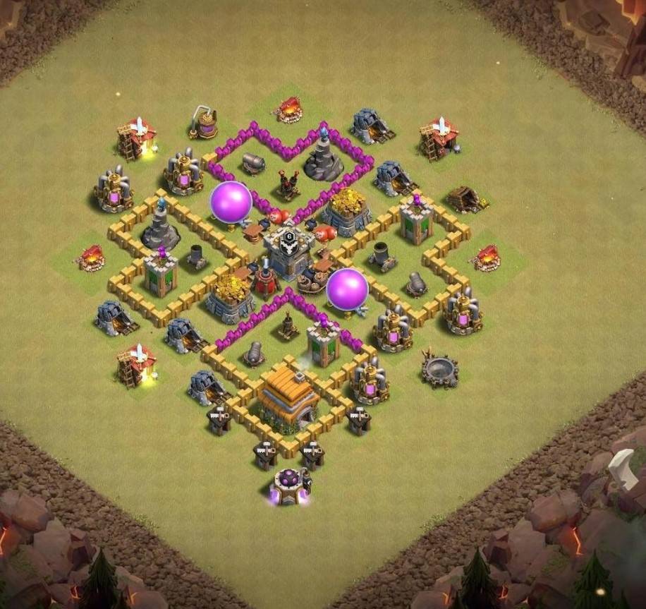 excellent town hall 6 layout link