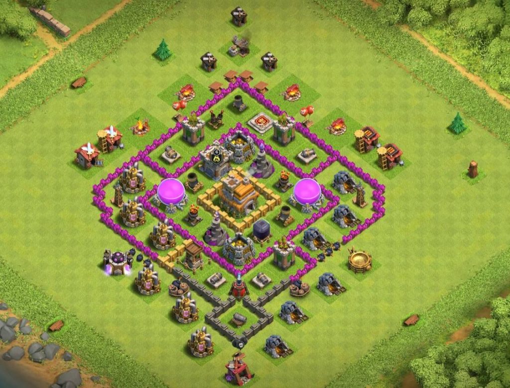 exceptional town hall 7 hybrid layout link
