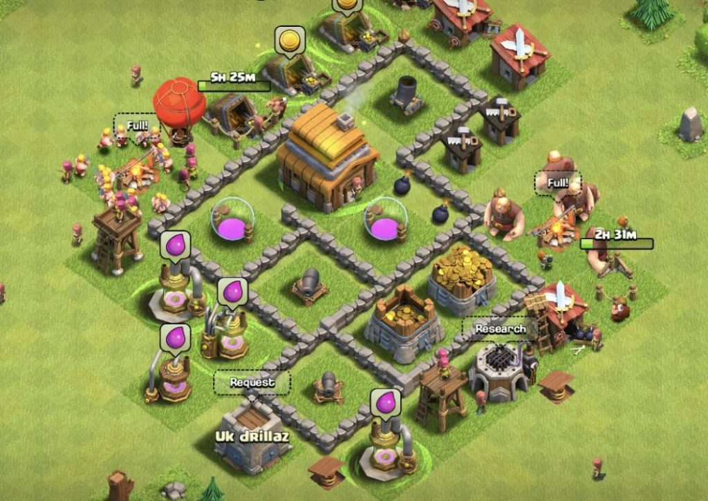 th4 war base with link