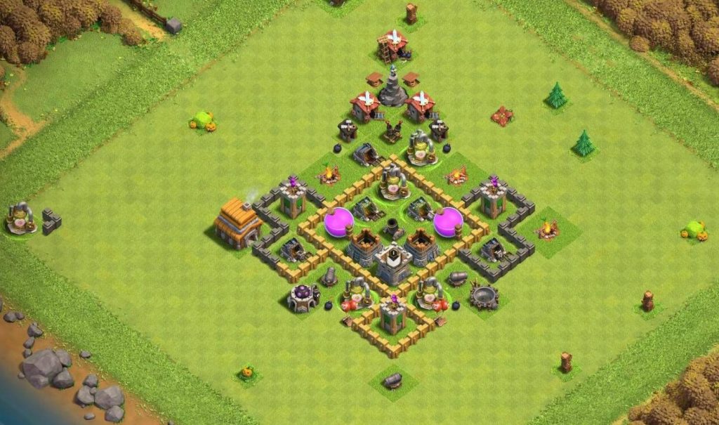 th5 base clash of clans