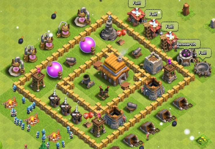 th5 trophy base attack strategy