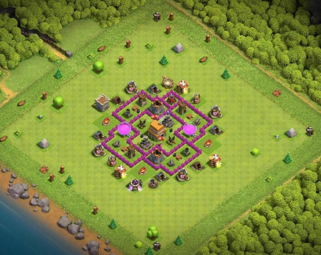 th6 town hall base