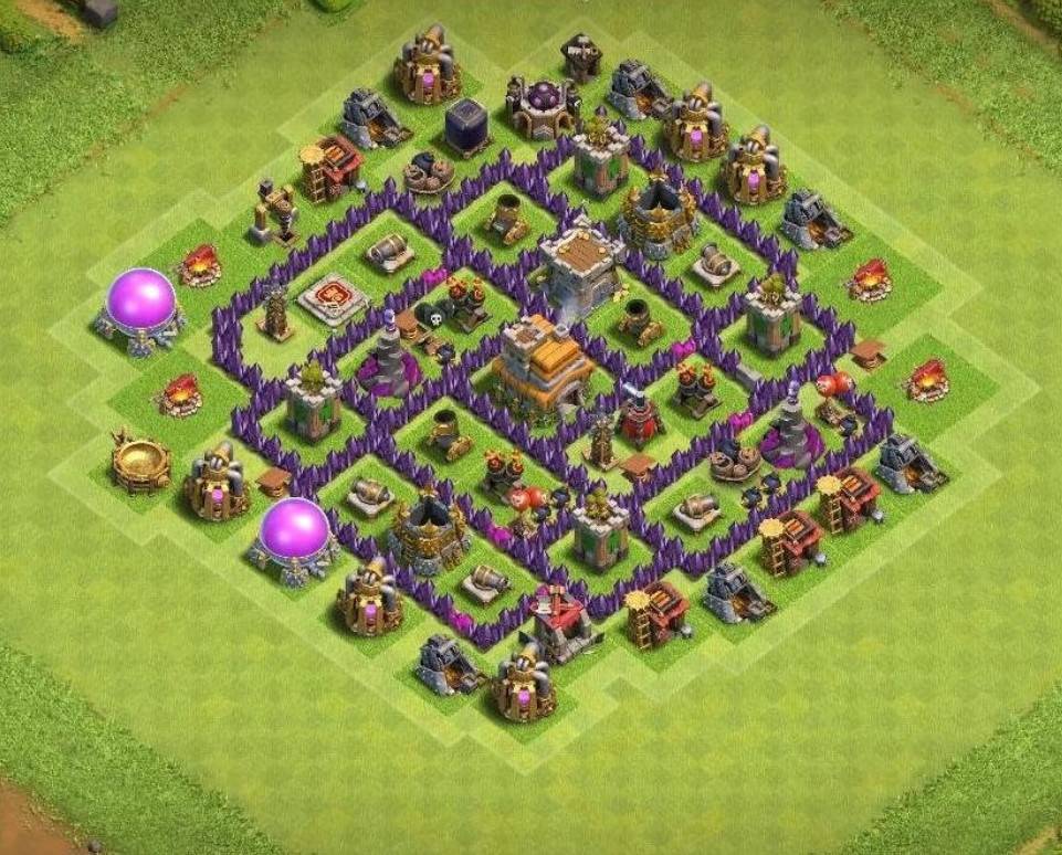 town hall 7 best base link
