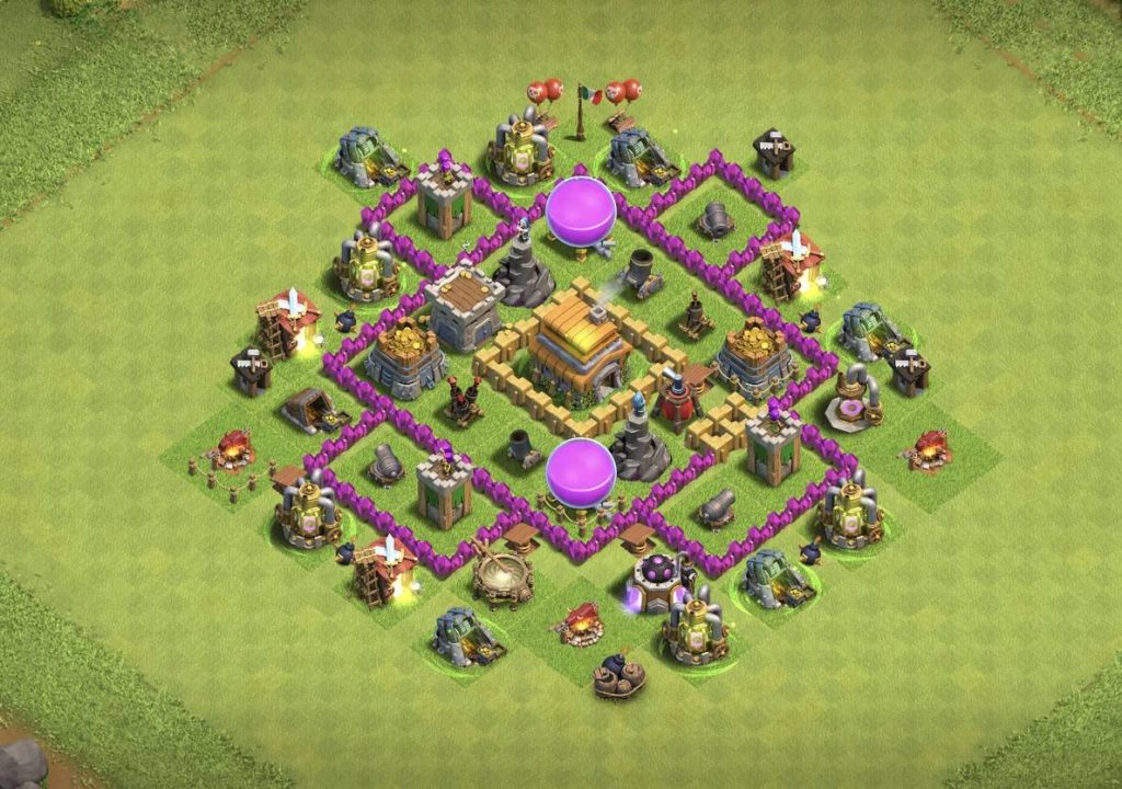 trophy pushing town hall 6 best base link