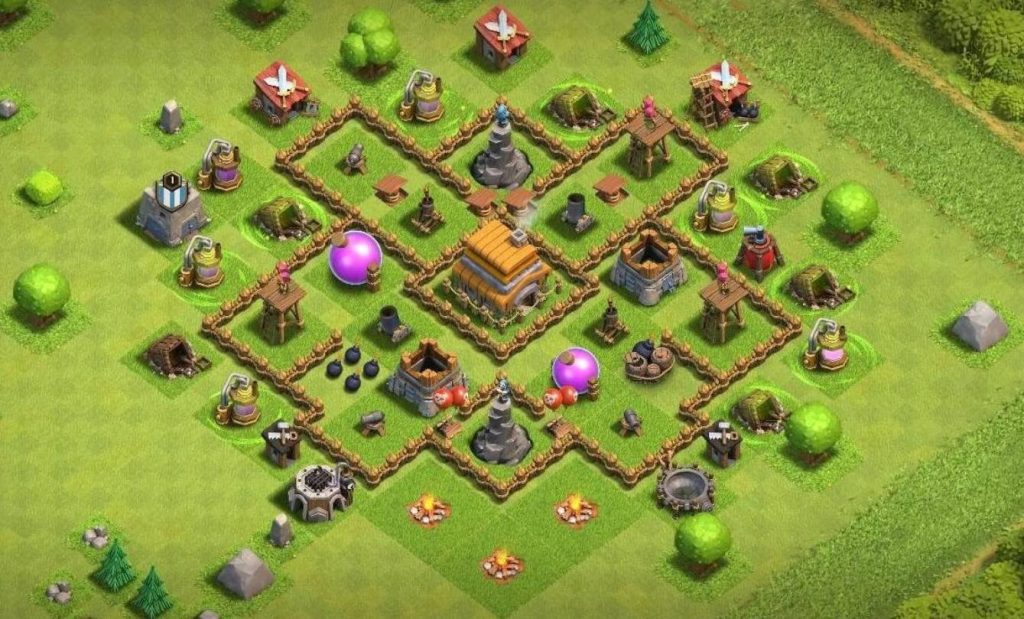 unbeatable th6 hybrid base with link