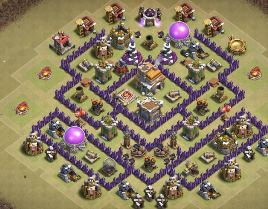 undefeated th7 war base download