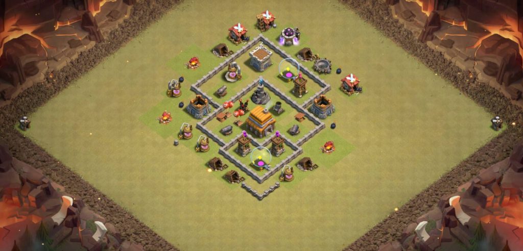 war th5 defense base with link