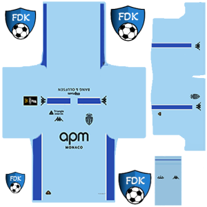 AS Monaco PLS Kit 2025 GK Home